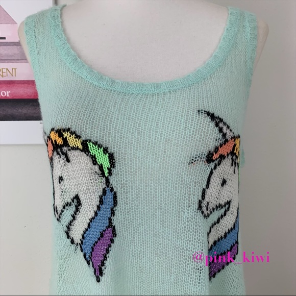 Wildfox Starlite Star Bright Summer Lake Tank - Picture 2 of 11